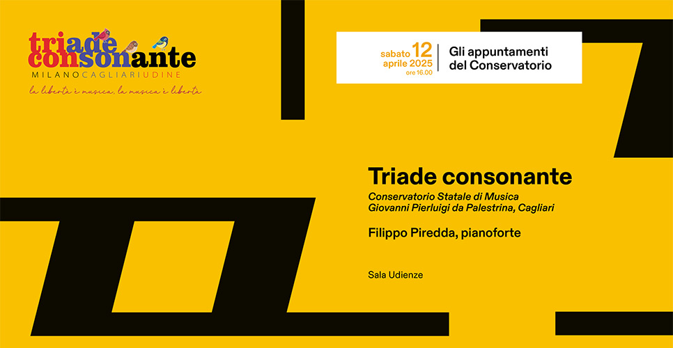 Triade Consonante - pianoforte