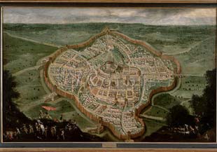 Pianta della città antica